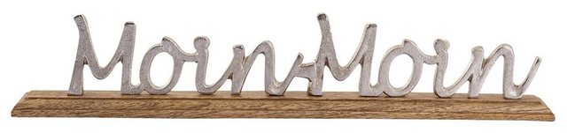 my home Deko-Schriftzug »Moin Moin« (1 Stück), aus Metall, auf Holz-Deko-Objekte-Inspirationen
