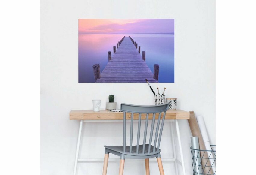 Reinders! Poster »Jetty Sonnenaufgang«, (1 Stück)-Bilder-Ideen für dein Zuhause von Home Trends