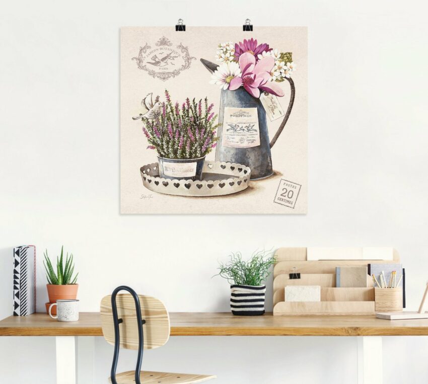 Artland Wandbild »Blumenstrauß III«, Arrangements (1 Stück), in vielen Größen & Produktarten -Leinwandbild, Poster, Wandaufkleber / Wandtattoo auch für Badezimmer geeignet-Bilder-Ideen für dein Zuhause von Home Trends