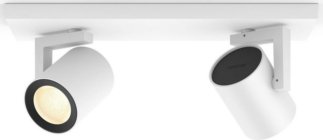 Philips Hue LED Deckenspots »Philips Hue White & Col. Amb. Argenta Spot 2 flg.«, Synchronisieren Sie Ihr Licht mit Musik/ Filmen und Spielen mit Hilfe von Hue Sync, Steuerung über Bluetooth und Bridge-Lampen-Inspirationen