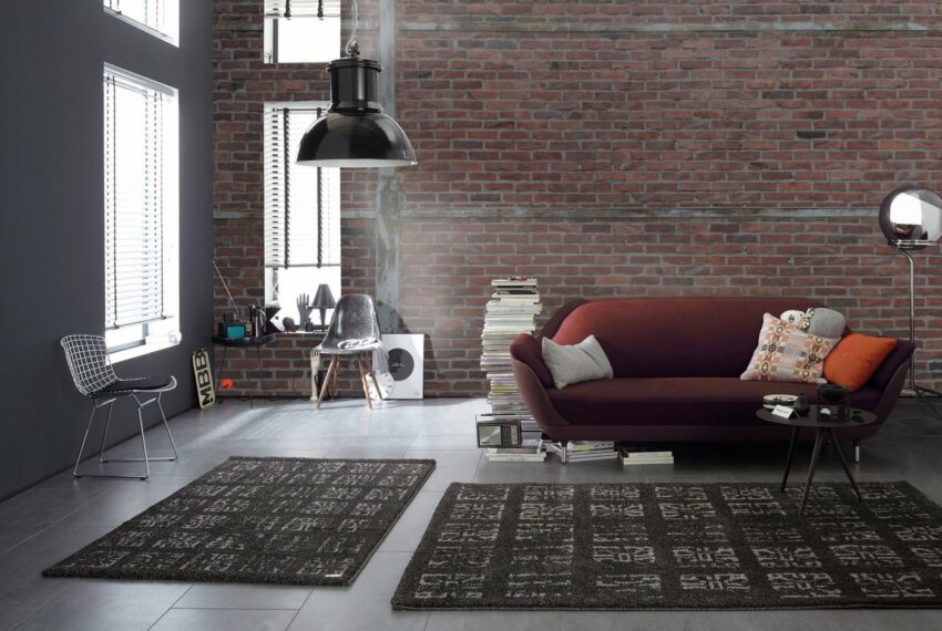 Architects Paper Fototapete »Brick Red«, (Set, 6 St), Backstein Wand, Vlies, glatt-Tapeten-Ideen für dein Zuhause von Home Trends