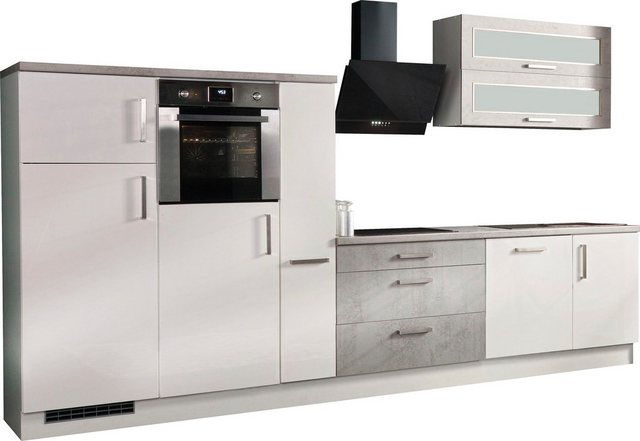 RESPEKTA Küchenzeile »Lier«, mit E-Geräten, Breite 350 cm-Küchenzeilen-Inspirationen