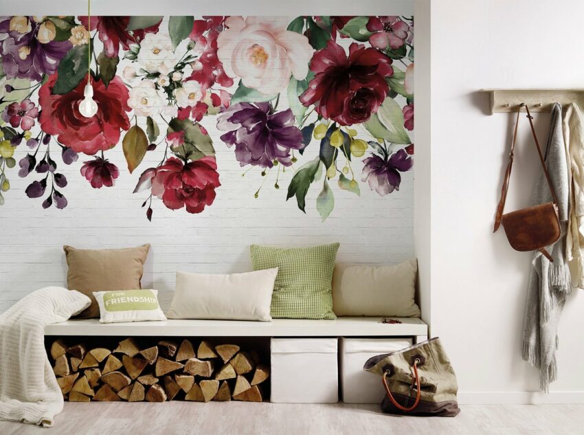 living walls Fototapete »Designwalls Mural 1«, glatt, (5 St)-Tapeten-Ideen für dein Zuhause von Home Trends