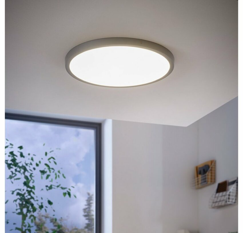 EGLO Aufbauleuchte »FUEVA 1«, schlankes Design, nur 3 cm hoch, Durchm. 50 cm-Lampen-Ideen für dein Zuhause von Home Trends