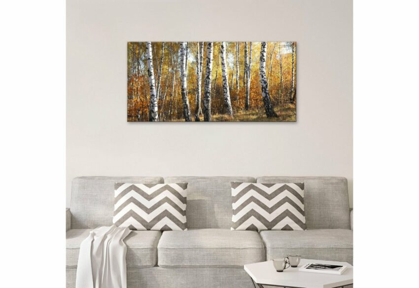 RAPHAELLO Bild »XXL Wandbild«, Wald (1 Stück), Leinwand-Bilder-Ideen für dein Zuhause von Home Trends