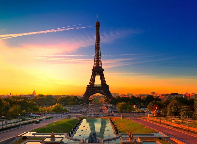 Papermoon Fototapete »Paris Eiffel Tower«, glatt-Tapeten-Inspirationen