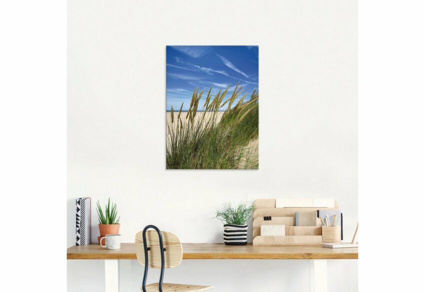 Artland Glasbild »Blühendes Strandgras«, Strand (1 Stück)-Bilder-Ideen für dein Zuhause von Home Trends