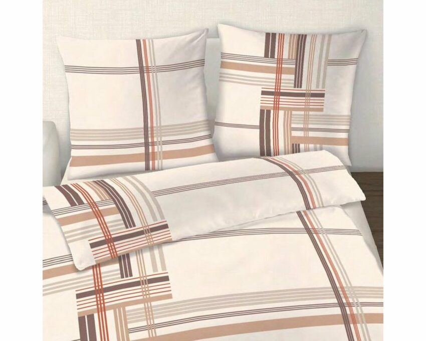 Bettwäsche »Elegant Stripes«, BETTWARENSHOP, warme Biber Qualität-Bettwäsche-Ideen für dein Zuhause von Home Trends