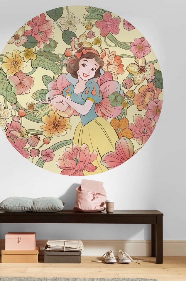 Komar Vliestapete »Snow White Endless Summer«, glatt, bedruckt, (1 St), 125 x 125 cm (Breite x Höhe) - 1 Teil-Tapeten-Ideen für dein Zuhause von Home Trends