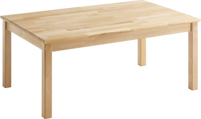 MCA furniture Couchtisch »Alfons«, Wohnzimmertisch Massivholz geölt, keilverzinkt belastbar bis 20 kg-Tische-Inspirationen