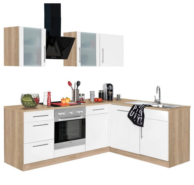 wiho Küchen Winkelküche »Cali«, ohne E-Geräte, Stellbreite 220 x 170 cm-Küchenzeilen-Inspirationen