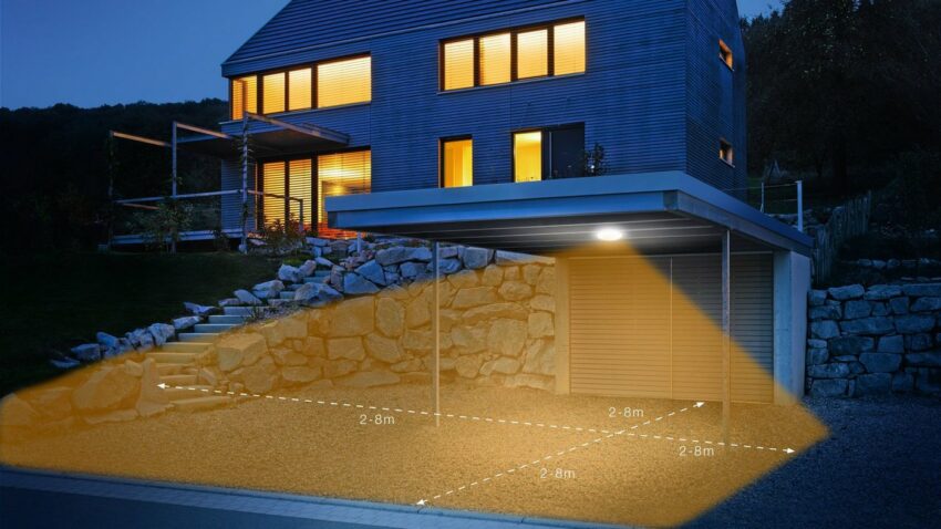 steinel LED Außen-Deckenleuchte »DL VARIO QUATTRO S WW ANT«, 360° Bewegungsmelder, inkl. LED-Leuchtmittel, für Innen- und Außenbereich, Moderne Deckenlampe, Rund-Lampen-Ideen für dein Zuhause von Home Trends