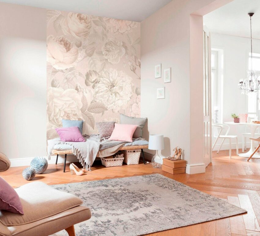 Komar Vliestapete »Nuance«, glatt, naturalistisch-Tapeten-Ideen für dein Zuhause von Home Trends