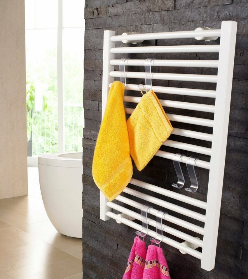Kleiderhaken, Ruco, (20-St), Kunststoff, für Rundheizkörper-Garderoben-Ideen für dein Zuhause von Home Trends