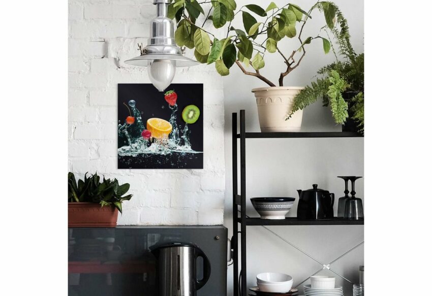 Reinders! Glasbild »Frucht Splash Orange«-Bilder-Ideen für dein Zuhause von Home Trends
