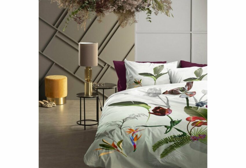 Bettwäsche »Ficus«, damai, mit floralem Design-Bettwäsche-Ideen für dein Zuhause von Home Trends