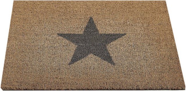 Fußmatte »Kokos Star«, Andiamo, rechteckig, Höhe 15 mm, Schmutzfangmatte, Motiv Sterne, In- und Outdoor geeignet-Fußmatten-Inspirationen