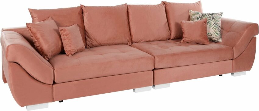 INOSIGN Big-Sofa »Rome«, Steppung im Sitzbereich, Federkern-Polsterung-Sofas-Ideen für dein Zuhause von Home Trends