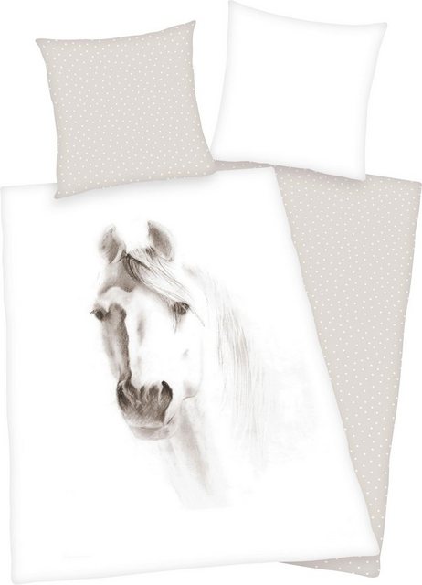 Wendebettwäsche »Pferd«, Herding Young Collection, mit tollem Pferde Motiv-Bettwäsche-Inspirationen