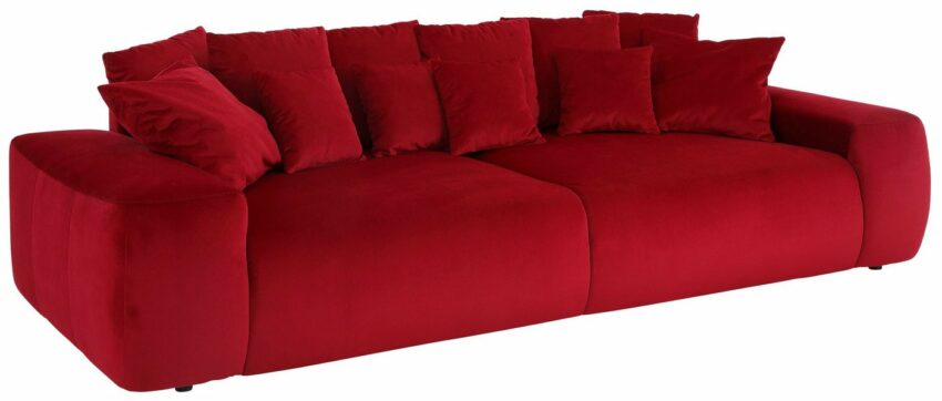 Home affaire Big-Sofa »Sundance Luxus«, mit besonders hochwertiger Polsterung für bis zu 140 kg pro Sitzfläche-Sofas-Ideen für dein Zuhause von Home Trends