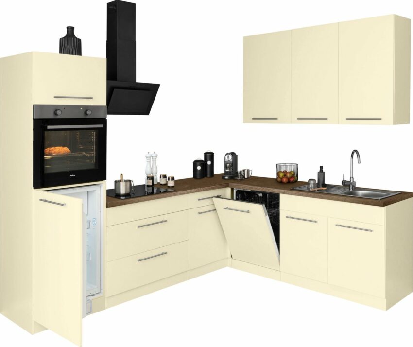 wiho Küchen Winkelküche »Unna«, ohne E-Geräte, Stellbreite 260 x 220 cm-Küchenzeilen-Ideen für dein Zuhause von Home Trends
