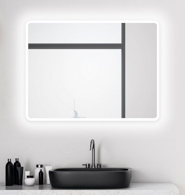 Talos Badspiegel »Moon«, 80 x 60 cm, Design Lichtspiegel-Spiegel-Inspirationen