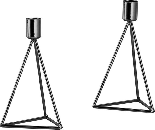 ECHTWERK Teelichthalter »Modern Small« (Set, 2 Stück), moderner Kerzenhalter aus Eisen, Höhe ca. 16,5 cm-Kerzenhalter-Inspirationen