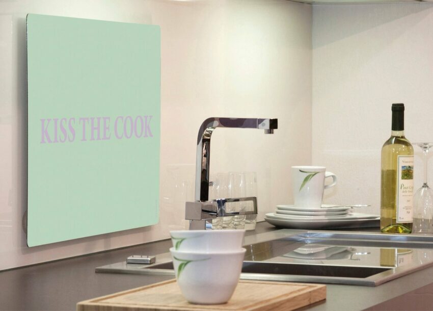 MySpotti Küchenrückwand »pop, Pistacchio Kiss«-Küchenrückwände-Ideen für dein Zuhause von Home Trends