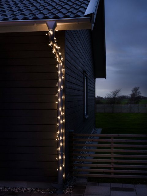 KONSTSMIDE LED-Lichterkette, 80-flammig, LED Globelichterkette, runde Dioden, 80 warm weiße Dioden-Lampen-Inspirationen