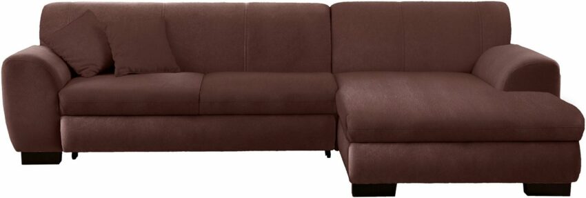 Home affaire Ecksofa »Nika«, MELROSE®, Microfaser oder Struktur, wahlweise mit Bettfunktion-Sofas-Ideen für dein Zuhause von Home Trends