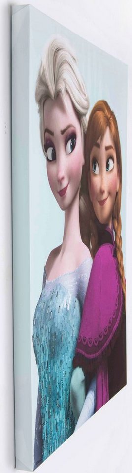 Disney Leinwandbild »Frozen Elsa & Anna«, (1 Stück)-Bilder-Ideen für dein Zuhause von Home Trends