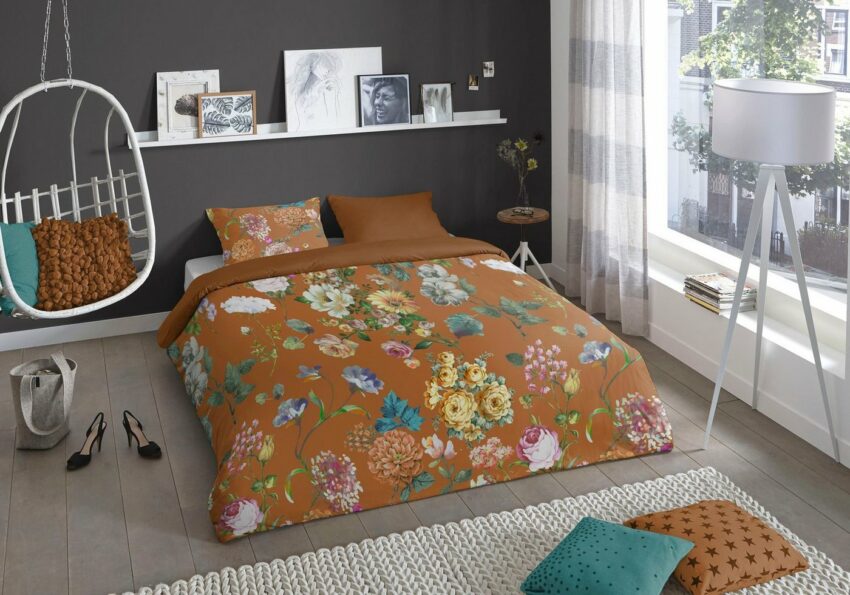 Wendebettwäsche »Shinsou«, good morning, mit Blumen-Bettwäsche-Ideen für dein Zuhause von Home Trends