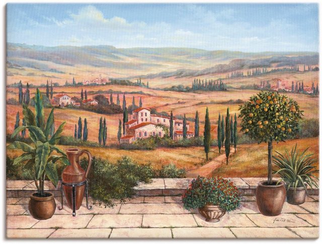 Artland Wandbild »Terrasse«, Europa (1 Stück)-Bilder-Inspirationen