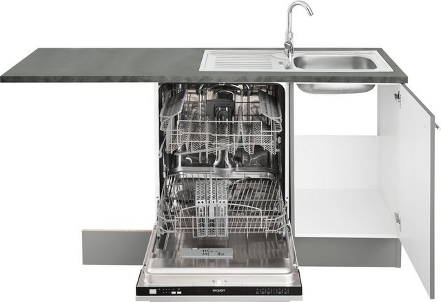 OPTIFIT Winkelküche »Bern«, ohne E-Geräte, Stellbreite 265 x 175 cm, mit höhenverstellbaren Füßen, gedämpfte Türen und Schubkästen, Metallgriffe-Küchenzeilen-Inspirationen