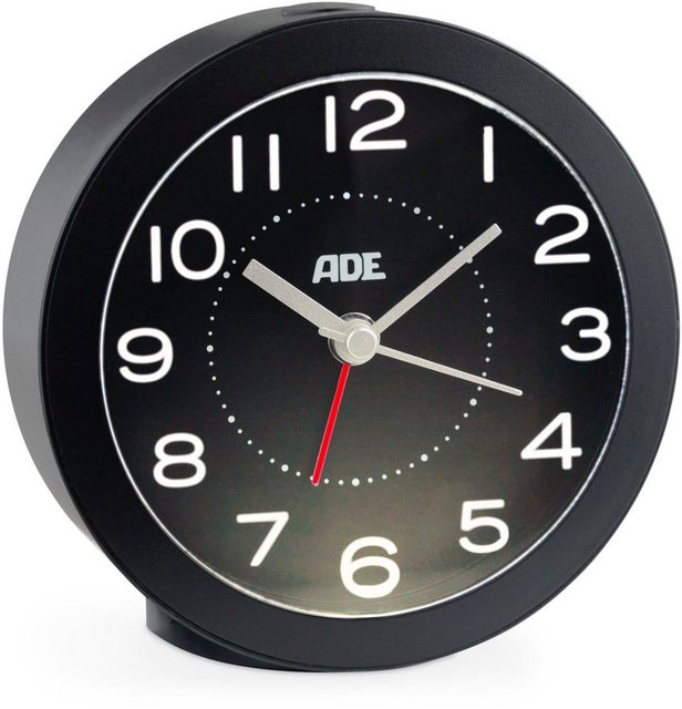 ADE Wecker »CK1820« analog, flüsterleise, edles Schwarz, Lichtsensor für Beleuchtung-Uhren-Inspirationen