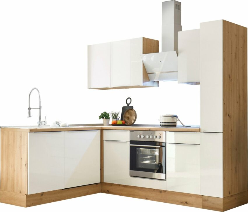 RESPEKTA Winkelküche »Safado«, hochwertige Ausstattung wie Soft Close Funktion, schnelle Lieferzeit, Stellbreite 250 x 172 cm-Küchenzeilen-Ideen für dein Zuhause von Home Trends