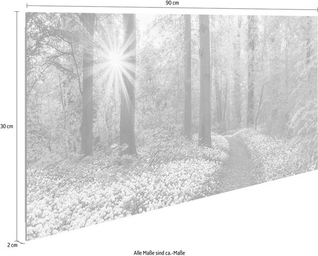 Reinders! Holzbild »Deco Panel 30x90 Spring Forest«-Bilder-Inspirationen