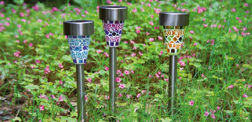 Think@Pets Gartenleuchte »MOSAIK«, Set, 3 Stück-Lampen-Ideen für dein Zuhause von Home Trends