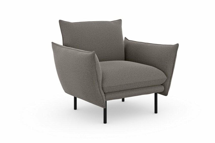 andas Sessel »Stine«, Besonderes Design durch Kissenoptik und Keder, Design by Morten Georgsen-Sessel-Ideen für dein Zuhause von Home Trends