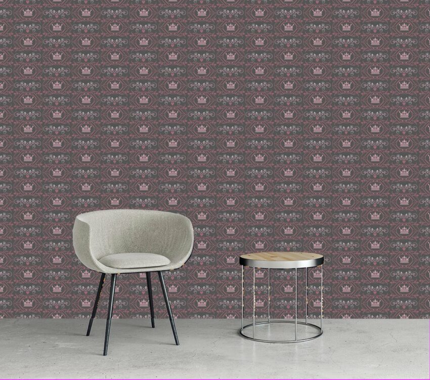 queence Vinyltapete »Gloria«, 90 x 250 cm, selbstklebend-Tapeten-Ideen für dein Zuhause von Home Trends