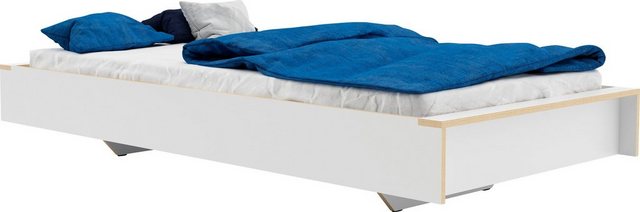Müller SMALL LIVING Einzelbett »FLAI HIGH«, Überlänge Liegefläche 220 cm, Komfort Höhe 40 cm ohne Kopfteil-Betten-Inspirationen