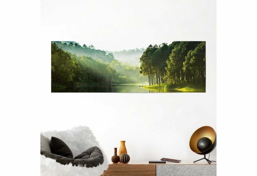 Reinders! Poster »Mystischer Waldsee«, (1 Stück)-Bilder-Ideen für dein Zuhause von Home Trends