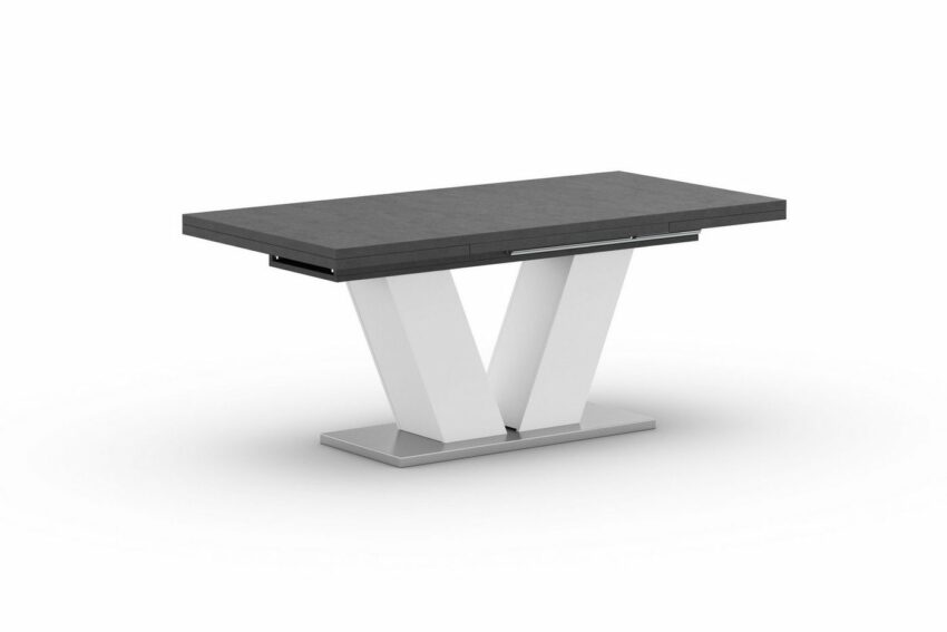 Mäusbacher Esstisch »Komfort D«, mit V-Gestell in weiß und mit Auszugsfunktion, Breite 180-280 cm-Tische-Ideen für dein Zuhause von Home Trends
