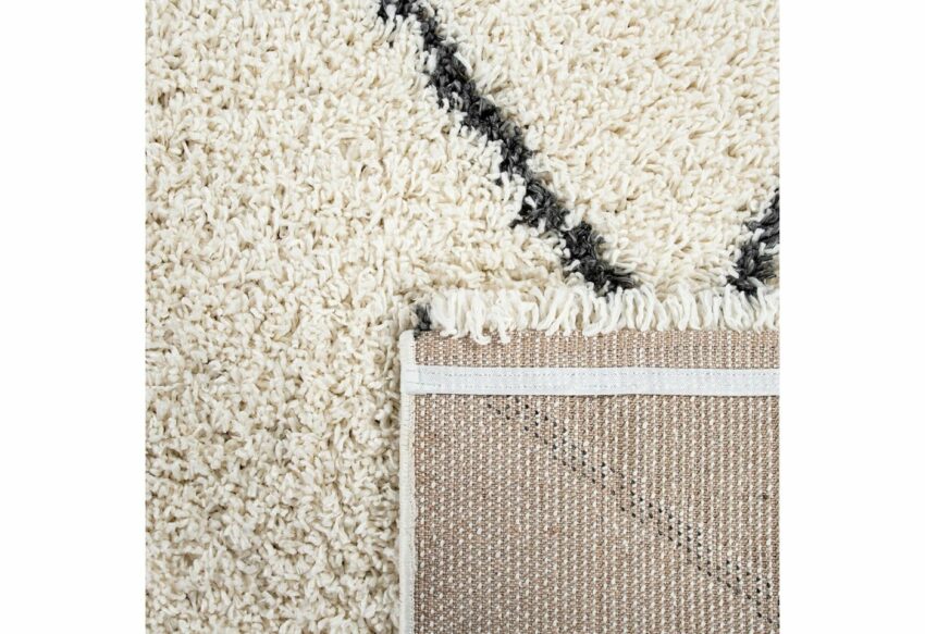 Hochflor-Teppich »Kalmar 442«, Paco Home, rechteckig, Höhe 40 mm, Scandi Design, Rauten Muster, weich & kuschelig, ideal im Wohnzimmer & Schlafzimmer-Teppiche-Ideen für dein Zuhause von Home Trends