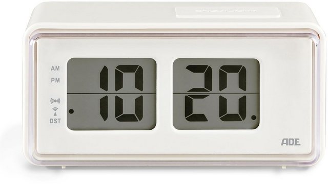 ADE Funkwecker »CK 1720« Wecker mit LCD-Display im Retro Klappzahlen-Design-Uhren-Inspirationen