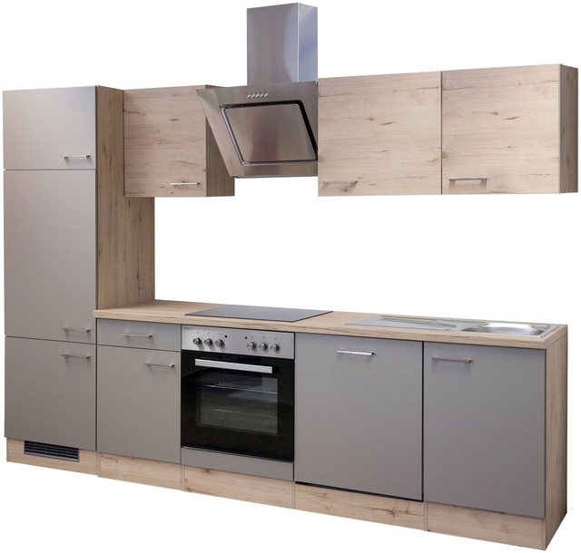 Flex-Well Küchenzeile »Riva«, mit E-Geräten, Breite 280 cm-Küchenzeilen-Inspirationen