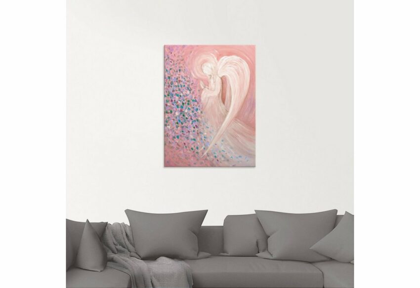 Artland Glasbild »Engelbild - pastell«, Religion (1 Stück)-Bilder-Ideen für dein Zuhause von Home Trends