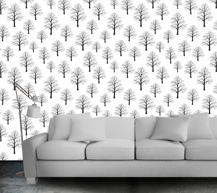queence Vinyltapete »Owhie«, 90 x 250 cm, selbstklebend-Tapeten-Ideen für dein Zuhause von Home Trends