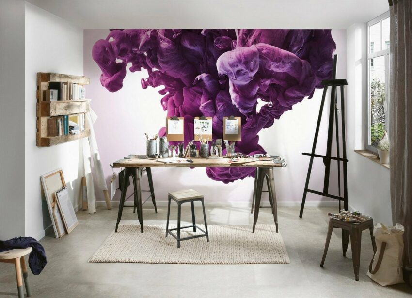 living walls Fototapete »Designwalls Abstract Art 1«, glatt, (5 St)-Tapeten-Ideen für dein Zuhause von Home Trends