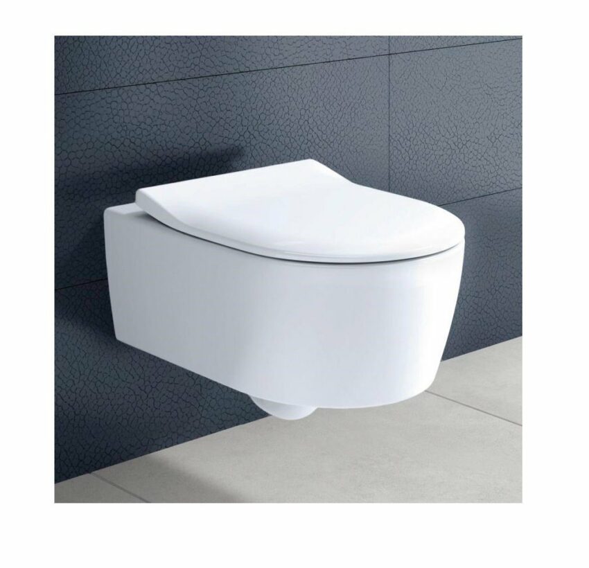Villeroy & Boch Tiefspül-WC »Avento Combi-Pack«, inklusive Slim-WC-Sitz, mit Clean Plus Beschichtung-WC-Becken-Ideen für dein Zuhause von Home Trends